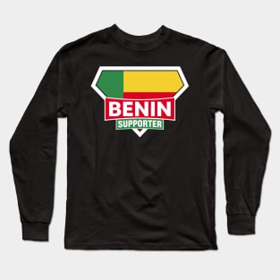 Benin Supporter Long Sleeve T-Shirt